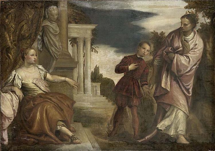 De keuze tussen deugd en hartstocht, Paolo Veronese